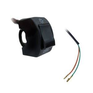 SWITCH DE LUCES P/MOTO CD-18002 NEGRO