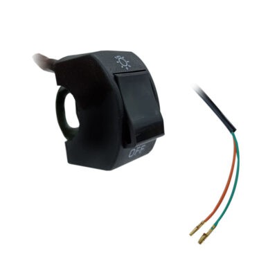 SWITCH DE LUCES P/MOTO CD-18002 NEGRO