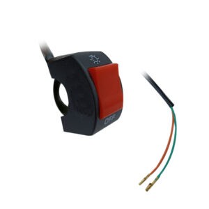 SWITCH DE LUCES P/MOTO CD-18002 ROJO