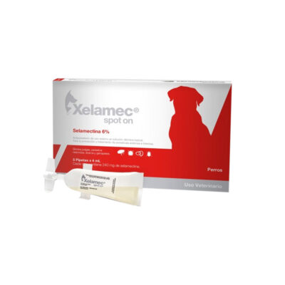 Pipeta antipulgas para perro y gato Xelamec