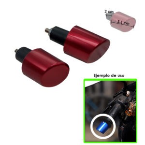 Contra peso metalico para moto