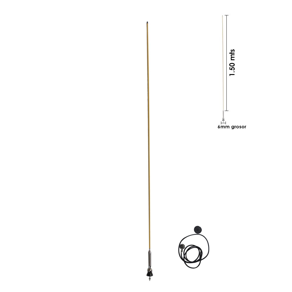 antena de látigo para bus