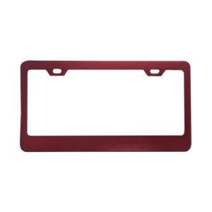 Porta placa para carro aluminio