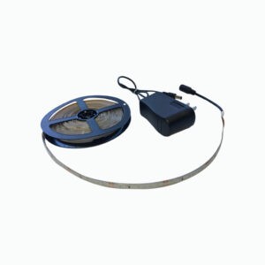 CINTA LED 2528 AZUL 5 MTS C/ADAPTADOR 110V