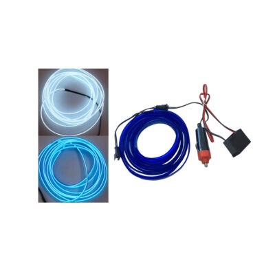 MANGUERA PLANA LED BL 3MTS C/ADAPT 12V 044-5