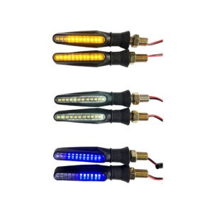 LAMPARA PIDEVIAS LED P/MOTO 2 PCS AZUL LP-01