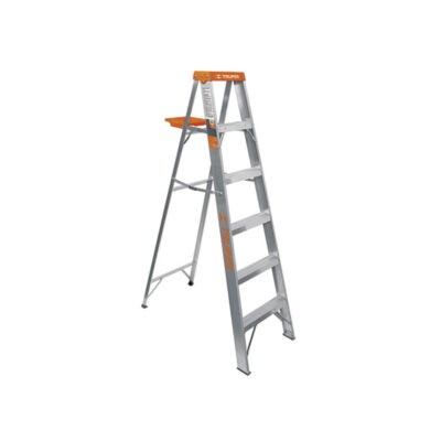 ESCALERA DE TIJERA 5 PELDA?OS C/BANDEJA 102 KG