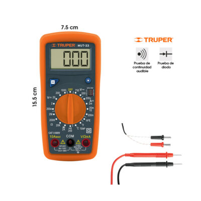 Multitester digital Truper Guatemala