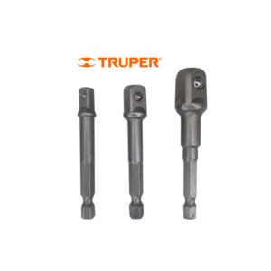 SOCKETS  ADAPTADORES 3 PCS LARGO 2 3/4