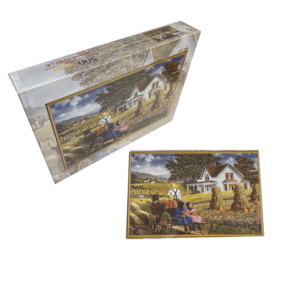 ROMPECABEZAS CASA EN EL CAMPO 500 PCS 52X38CM