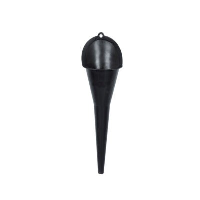 EMBUDO PLASTICO NEGRO 250 ML CUELLO RIGIDO