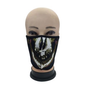 MASCARA PROTECTORA KX07 CALACA NEGRA