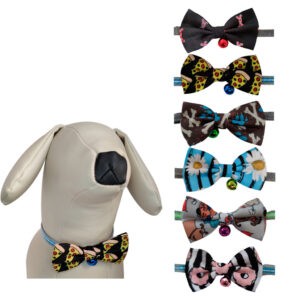 COLLAR PARA PERRO CORBATIN C/CASCABEL 23.5-33CM 120A