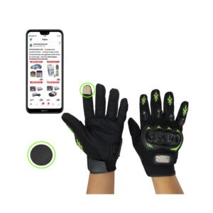 GUANTES P/MOTORISTA TOUCH SC-05 M L XL VERDE