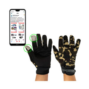 GUANTES P/MOTORISTA TOUCH 511-2 M L XL CAMUFLASH