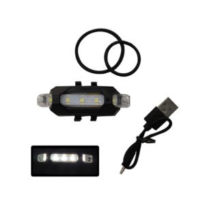 luz para bicicleta recargable led