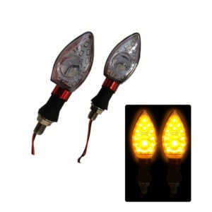 LAMPARA PIDEVIAS P/MOTO BASE RED LUZ  AMB HS-0247-2