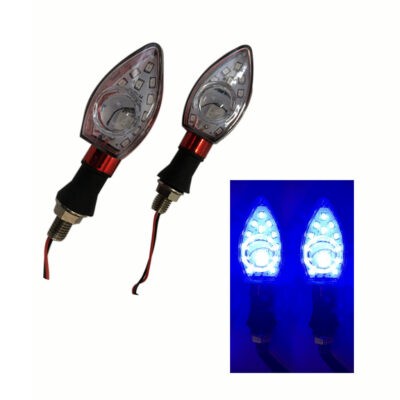 LAMPARA PIDEVIAS P/MOTO BASE RED LUZ AZ HS-0247-2
