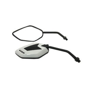 RETROVISOR P/MOTO BLANCO 5766-11 PLASTICO