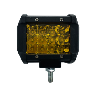 NEBLINERA RECTANGULAR 12 LED AMARILLA FLASH 101408C