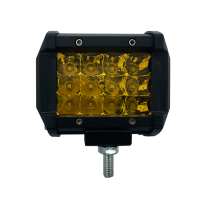 NEBLINERA RECTANGULAR 12 LED AMARILLA FLASH 101408C