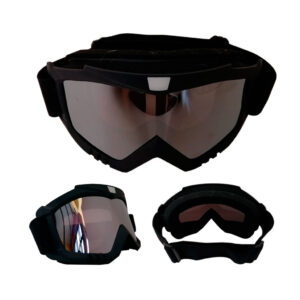 LENTES PROTECTORES P/MOTORISTA  CROMADO 1715 CROMO