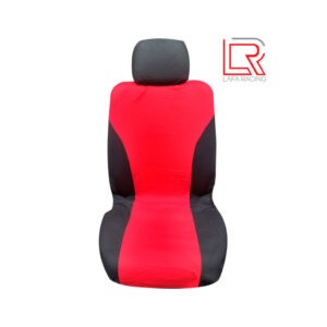 FUNDA P/ASIENTO 16-6118-N-G NEGRO Y ROJO UN ASIENTO