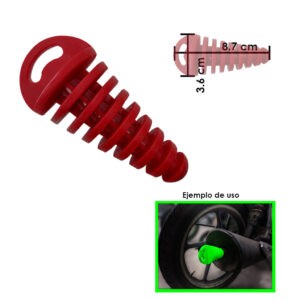 Tapón para escape de moto