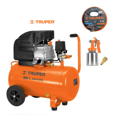 COMPRESOR 50 LTS 3.5 H.P. TRUPER  OFERTA