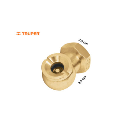 Cabeza para inflar llantas hembra Truper