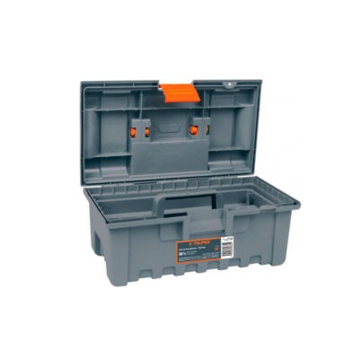CAJA  GRIS P/HERRAMIENTA AMPLIA 16