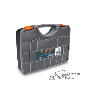 ORGANIZADOR PLASTICO 17 SECIONES TRUPE