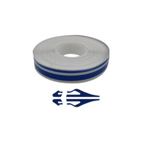 CINTA DECORATIVA P/CARRO AZUL 1CMX10MTS