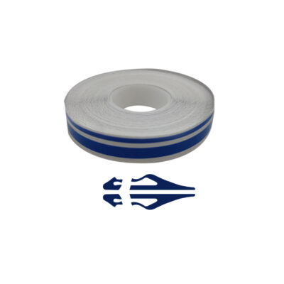 CINTA DECORATIVA P/CARRO AZUL 1CMX10MTS