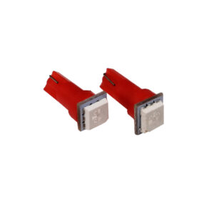 BOMBILLO 5050-T5 DOS PIEZAS RED 1 LED