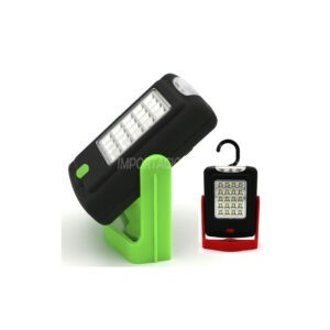 LINTERNA LED C/ GANCHO E IMAN 3 BAT AAA NK-203