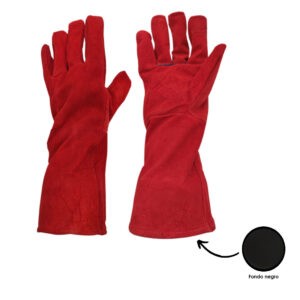 GUANTES P/SOLDADOR 15 PLG 062-6 FORRO NEGRO