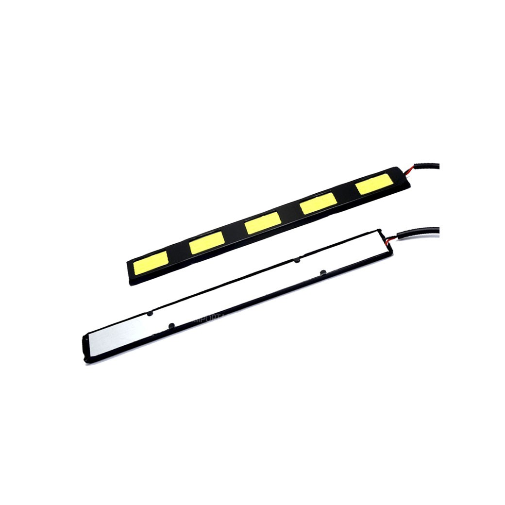 LUZ LED P/CARRO 2PC 5LED 15X1.7CM COB 524-22WH