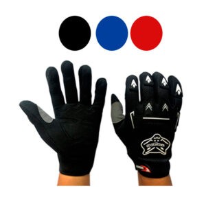GUANTES P/MOTORISTA YM888 NEGRO ROJO AZUL
