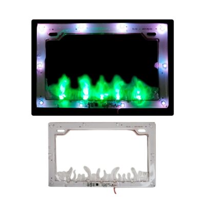 MARCO P/PLACA MOTO LLAMAS LED 785-8