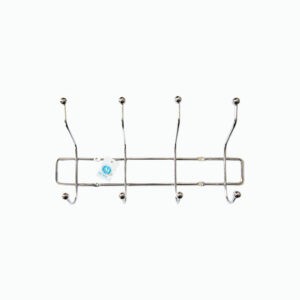 COLGADOR DE ROPA METALICO 4 GANCHOS 132-7