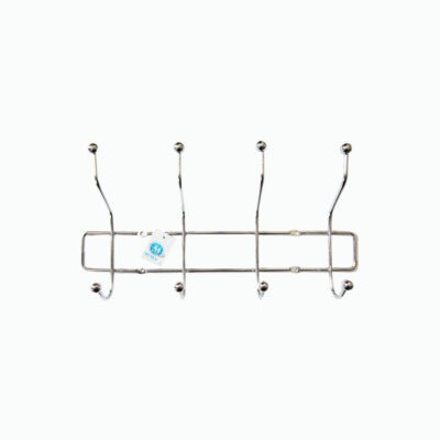 COLGADOR DE ROPA METALICO 4 GANCHOS 132-7