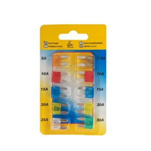 FUSIBLES P/CARRO MINI EN JUEGO 10 PCS BXP0079