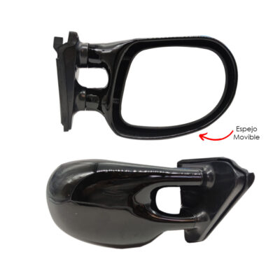 RETROVISOR 2 PCS NEGRO HT-006