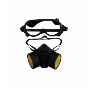 MASCARILLA P/GAS DOBLE Y GAFAS 5012