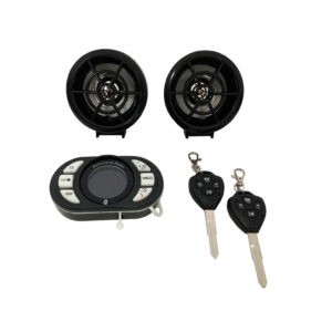 ALARMA/BOCINA AUDIO P/MOTO USB/SD 2 LLAVE CF998