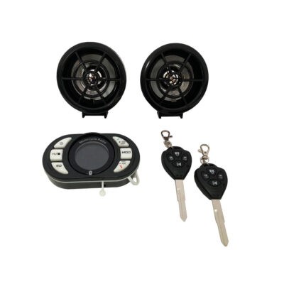 ALARMA/BOCINA AUDIO P/MOTO USB/SD 2 LLAVE CF998