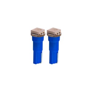 BOMBILLO 5050-T5 DOS PIEZAS BLUE 1 LED