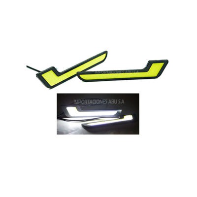 LUZ LED P/CARRO 2PC 6PLG COB 976-21 18-34X148MM