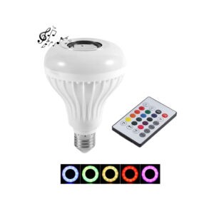BOMBILLO DISCO LED C/BLUETOOTH/CONTROL NK-WT09
